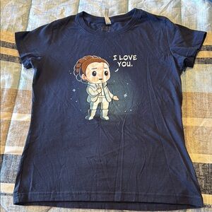 Star Wars Navy Blue Graphic T-Shirt